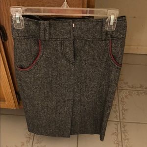 Bebe pencil tweed skirt